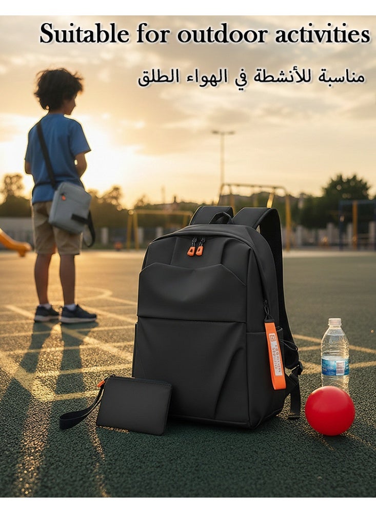 Malaksky Backpack Carry On Backpack Personal Item Travel Bag Carry On Backpack For Airplanes Traveling Backpack For Men&Women Gym Backpacks College Backpacks,Water Resistant Lightweight Daypack - Image 4